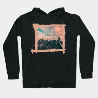 Scenescape photo frame Hoodie